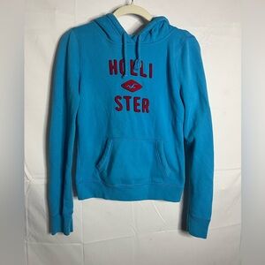 VTG Y2K Hollister Women’s Hoodie Size Small Pullover Blue